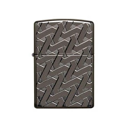 فندک زیپو مدل Zippo Geometric Weave Design کد 49173